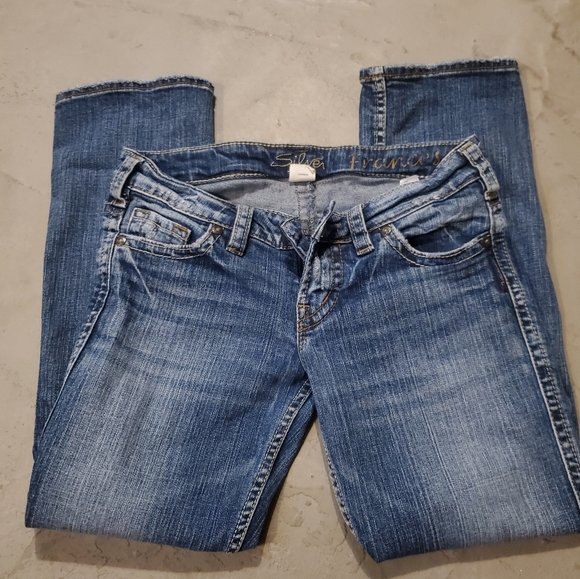 Size 26 Silver Capri - Picture 2 of 6